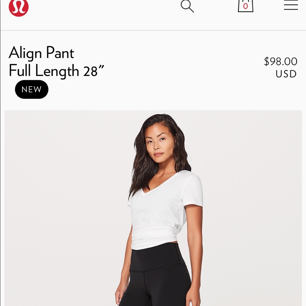 Lululemon Align Size 10 Legging